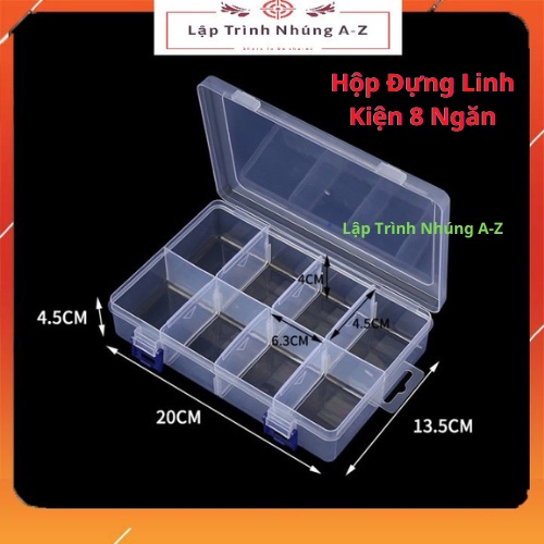 [Lập Trình Nhúng A-Z] Hộp Đựng Linh Kiện 1/8/10/15/24/36/RFID Ngăn