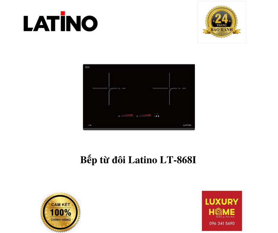 Bếp từ đôi Latino LT-868I - HÀNG CHÍNH HÃNG