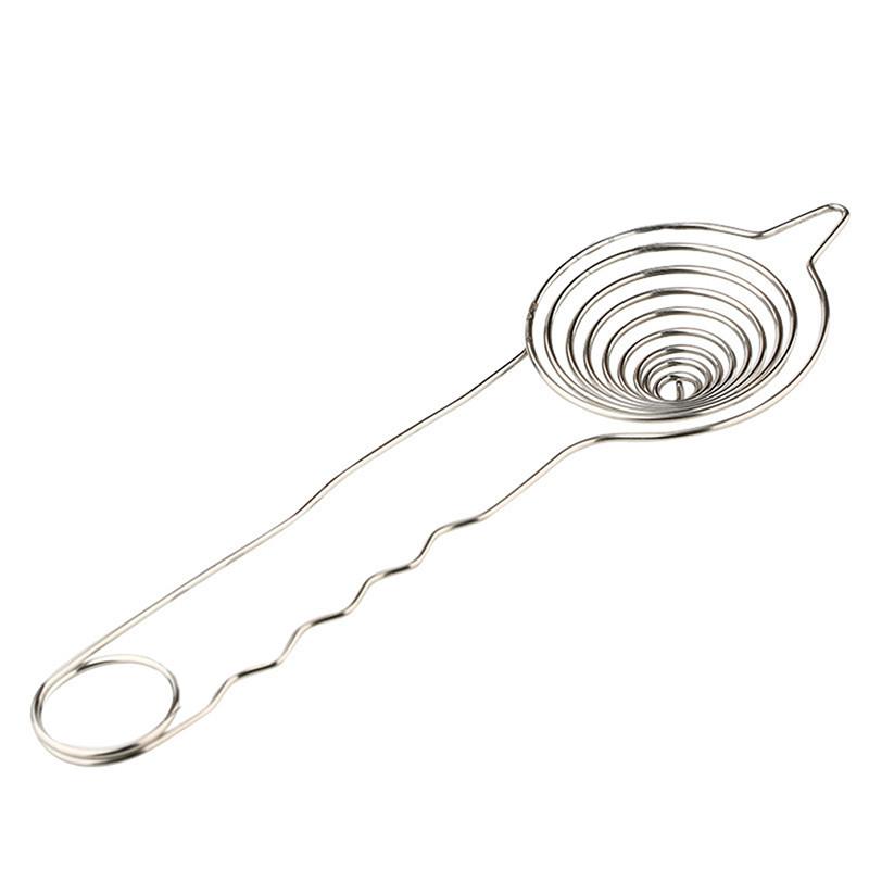 Thép tách lòng đỏ trứng không gỉ với tay cầm mở rộng nấu cụ nhà bếp