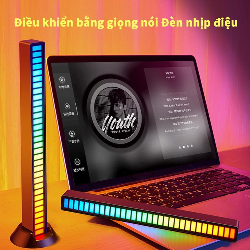 [HÀNG CHÍNH HÃNG GOOJODOQ] IH1050 - Đèn RGB kích hoạt bằng giọng nói