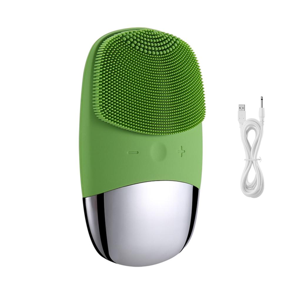 MAXFRESH Làm Sạch Da Mặt Bàn Chải Silicon Chống Thấm Nước Máy Mát Xa Da Mặt Chà Rửa Loại Bỏ Mụn Đầu Đen Sâu Làm Sạch Và Tẩy Tế Bào Chết