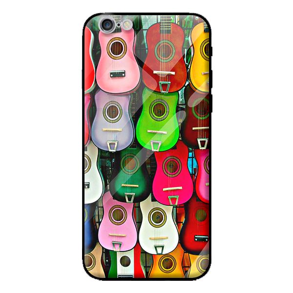 Ốp lưng kính cường lực cho iPhone 6s MÀU SẮC 5 - Hàng chính hãng