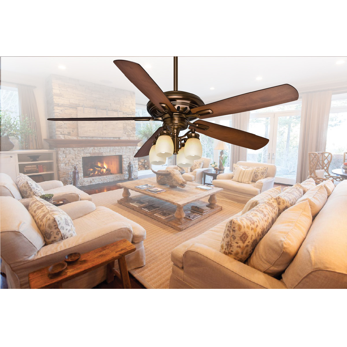 Quạt Trần Casablanca Holliston Quạt Trần Thương Hiệu Oem