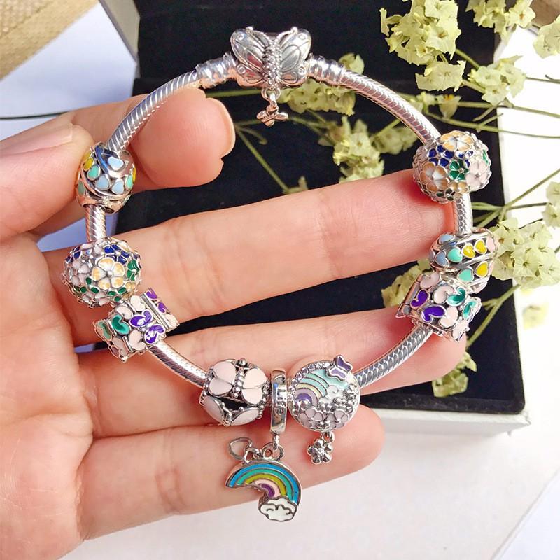 Vòng Bạc S925 ALE Cao Cấp - Vòng Charm Bạc Chuẩn S925 - Mã sản phẩm VONGBAC_DN064