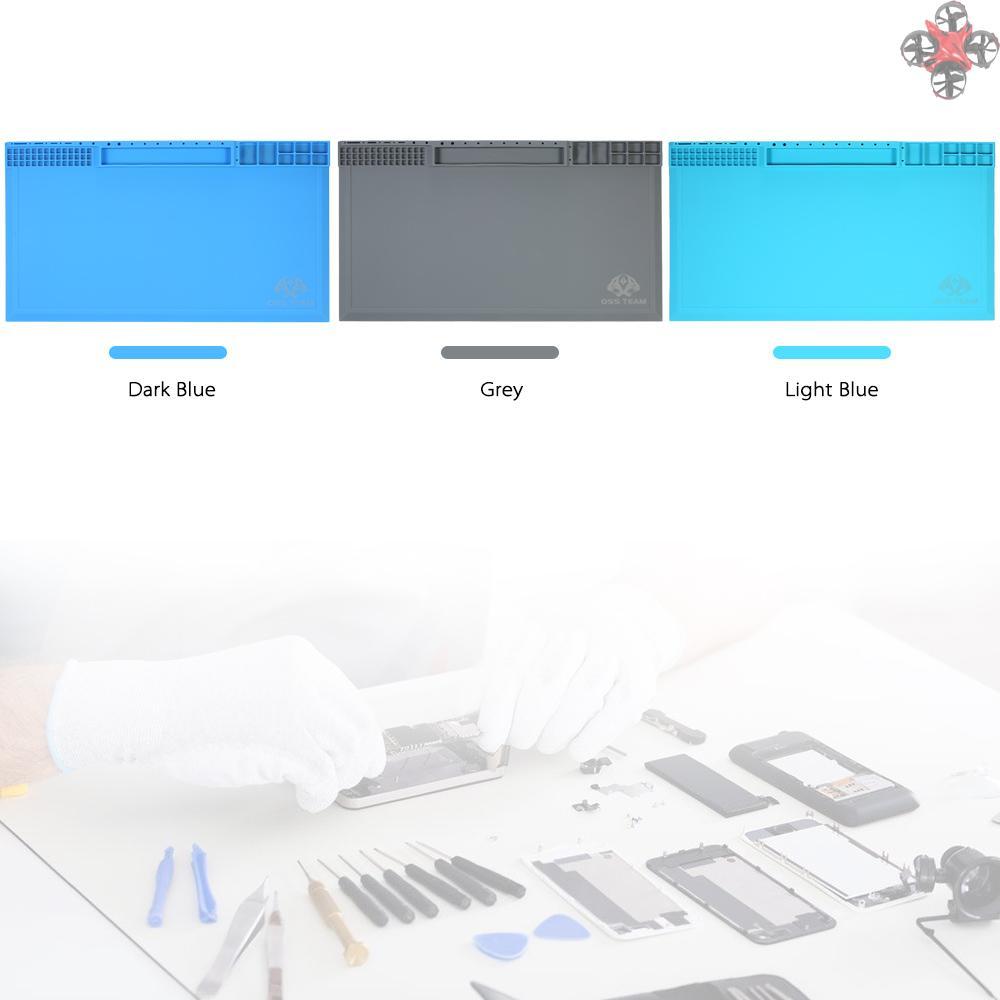 Đế Silicon Cách Nhiệt Cho Mỏ Hàn Bga 380x210mm