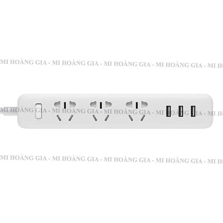 Ổ Cắm Điện Tích Hợp Sạc USB Xiaomi Mi Power Strip - Hàng Chính Hàng