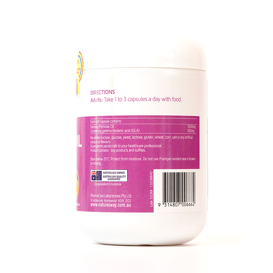 Hình ảnh Evening primrose oil 1000mg hỗ trợ da và nội tiết