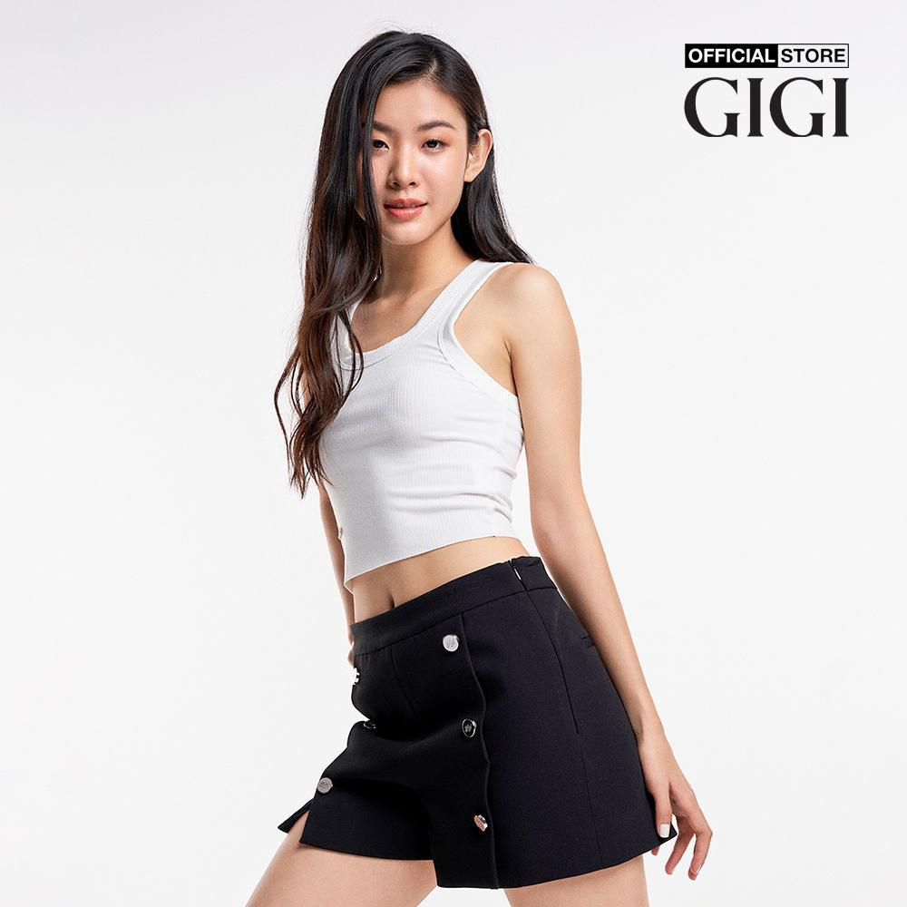 GIGI - Áo ba lỗ nữ croptop phom ôm nữ tính G1208T222266-00