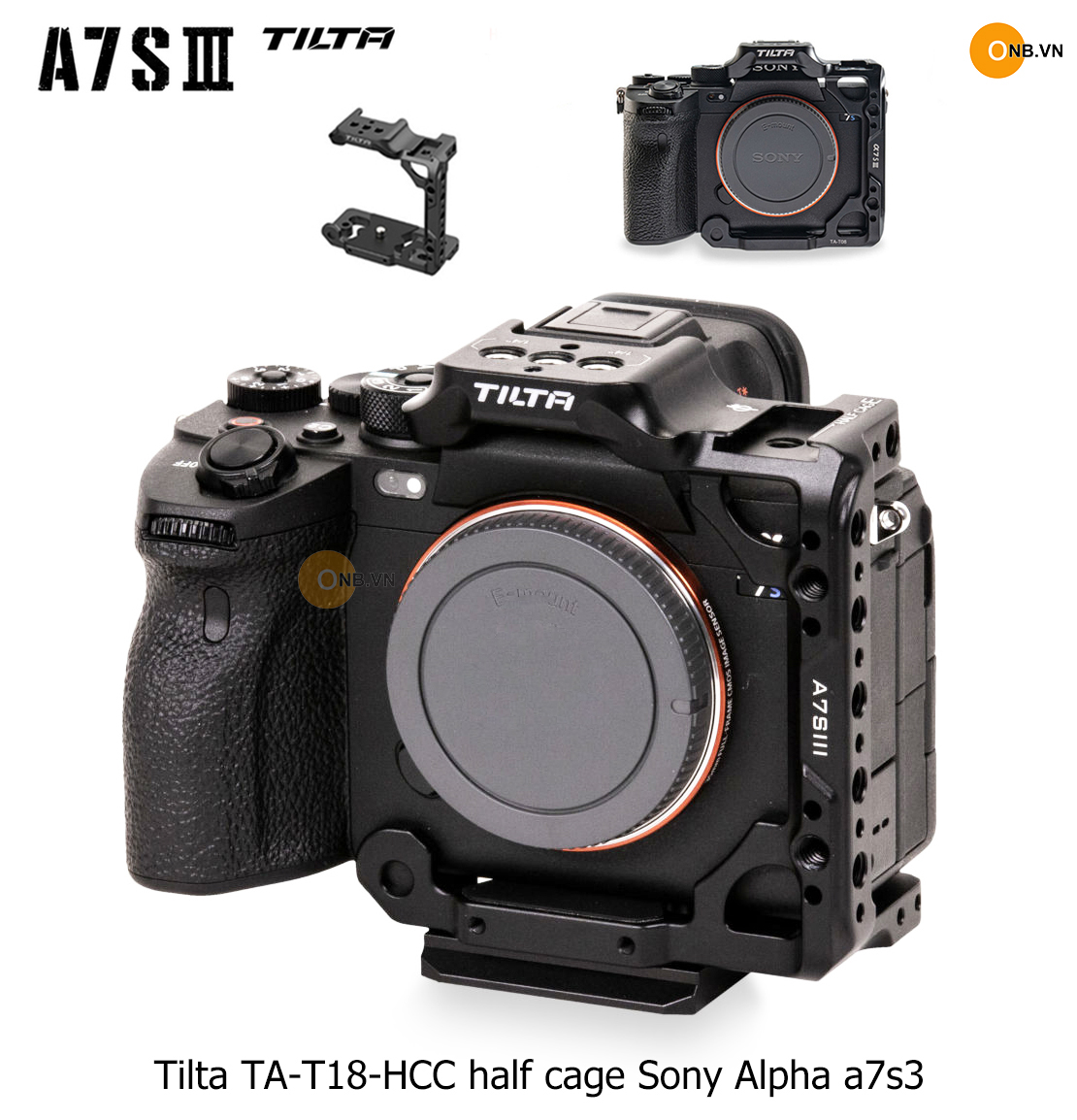 Tilta TA-T18-HCC Half Cage So-ny Alpha a7s3