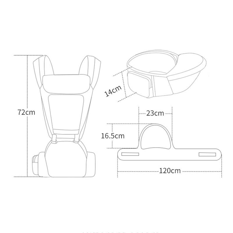 Disney Mới 0-48 Tháng Công Thái Học Cho Bé Trẻ Sơ Sinh Hipseat Carrier 3 Trong 1 Mặt Trước Công Thái Kangaroo quấn Bé Sling
