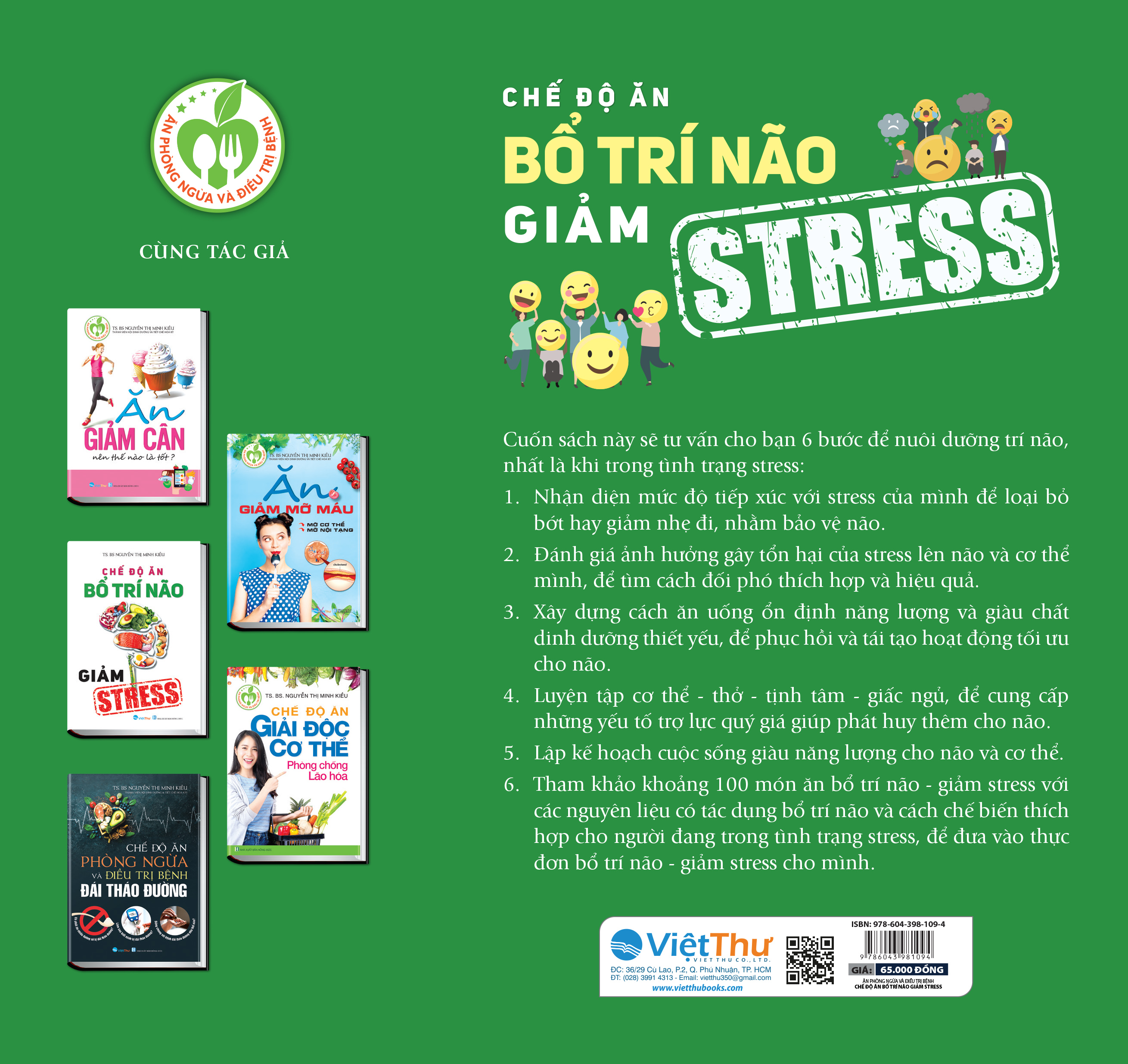 Chế Độ Ăn Bổ Trí Não Giảm Stress