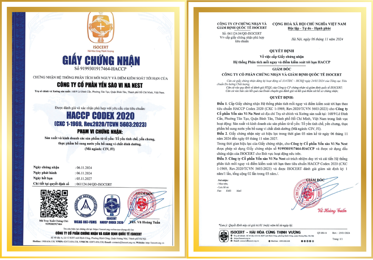 Yến Chén Cao Cấp Ensure Nest Chưng Sẵn Đông Trùng 140ml 39% yến - Nguồn gốc yến đảo Khánh Hoà