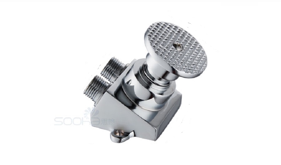 Bộ vòi nước đạp chân - dạng hình tròn - đầy đủ phụ kiện lắp đặt - Bách Hóa Môi Trường