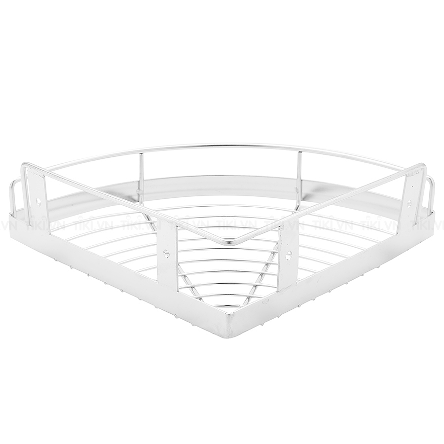Kệ Góc 25cm 1 Tầng Inox 304 Không Có Xà Bông