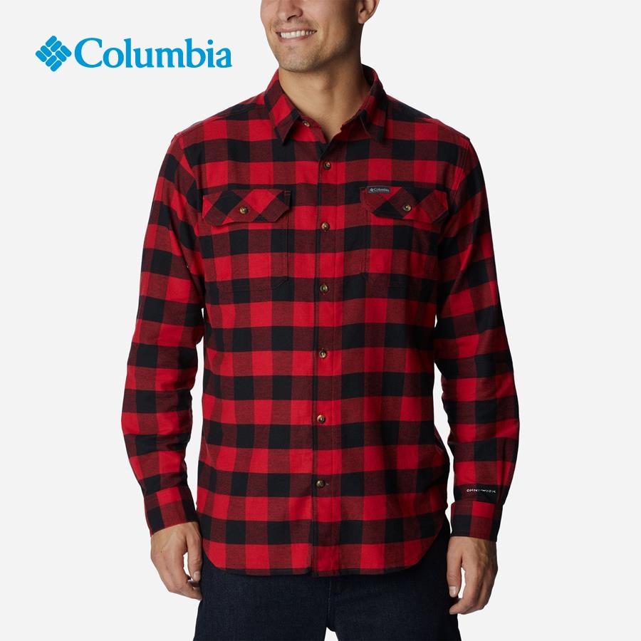Áo sơ mi dài tay chống nắng nam Columbia Flare Gun Stretch Flannel - 1861585616