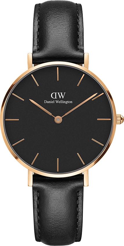 Đồng Hồ Thời Trang Nam Nữ Dây Da Daniel Wellington DW00100168 (32mm) - Đen