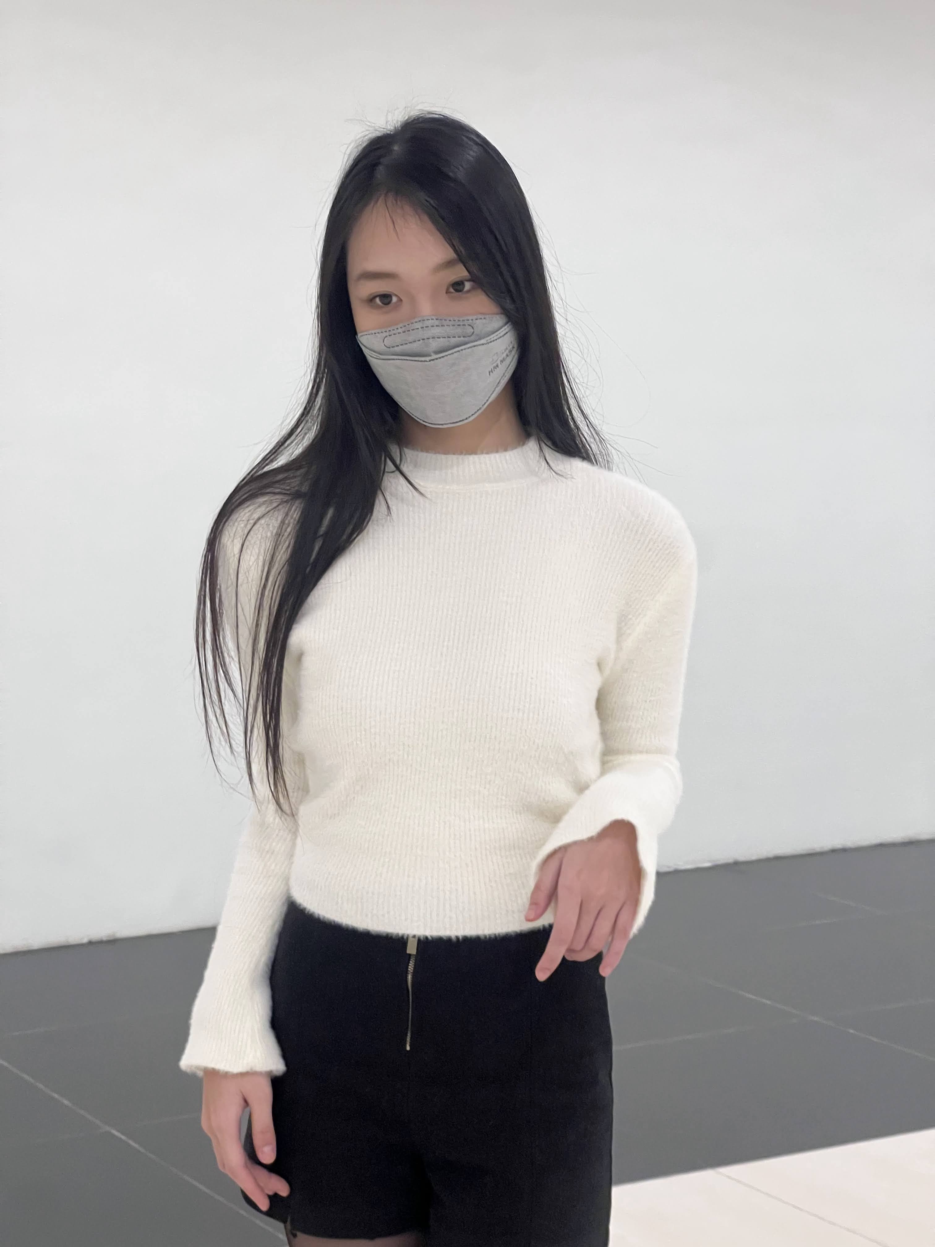 Áo Len Lông Siêu Mịn Dáng Crotop Tay Cánh Dơi Plush Velvet Niche