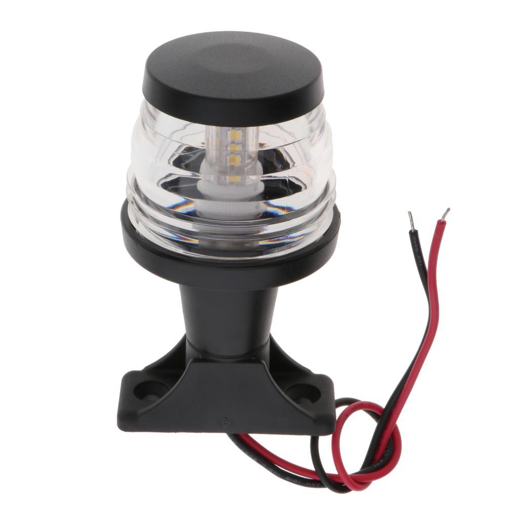 4" Fixed Led Marine Anchor Lights ° White LED DC 12-24V