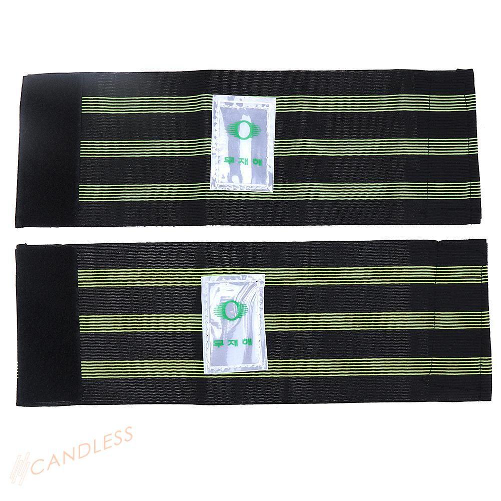 1 Cặp Đai Phản Quang Đàn Hồi Quấn Cổ Chân Khi Đạp Xe