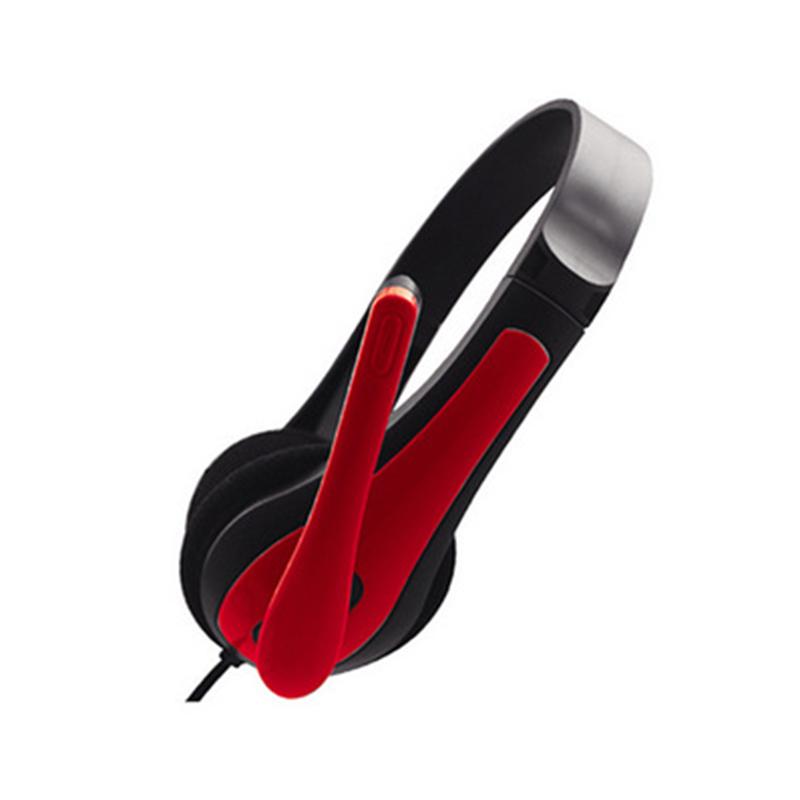 1Pc 3.5Mm Over-Tai Nghe Chơi Game Stereo Tai Nghe Nhét Tai Đỏ Vàng Xanh Dương Tai Nghe Kèm Micro Cho Laptop máy Tính Máy Tính Bảng MP3