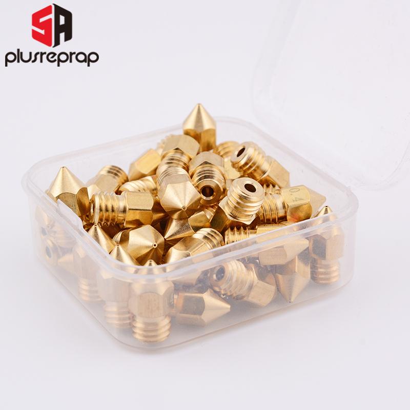 5/10pcs MK8 Brass vòi phun 0,2mm 0,3mm 0,4mm 0,5mm Intruder Intruder In