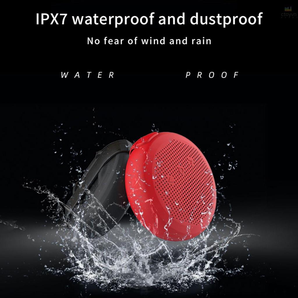 Loa Bluetooth 4.1 BT2288 IPX7 kèm micro và cáp sạc