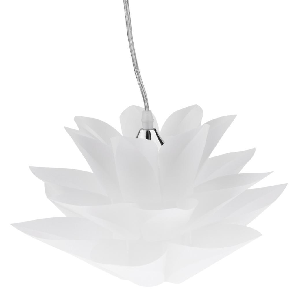 DIY Kit Lotus Chandelier Pendant Hanging Ceiling Light Lampshade Decor