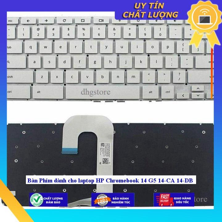 Bàn Phím dùng cho laptop HP Chromebook 14 G5 14-CA 14-DB  - MÀU ĐEN - Hàng Nhập Khẩu New Seal