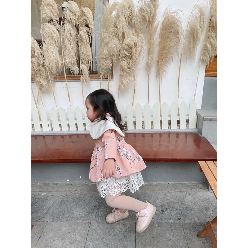 Áo khoác kaki lụa 2 cổ