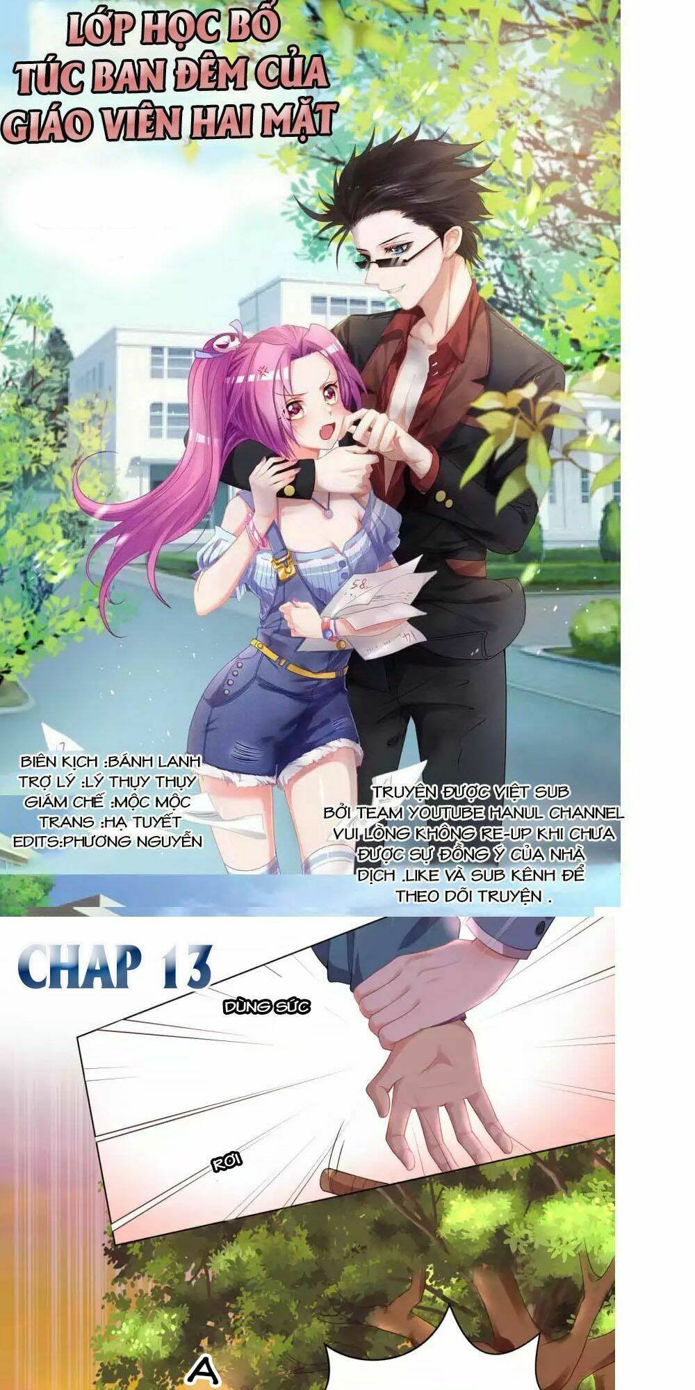 lớp học bổ túc ban đêm của giáo viên hai mặt chapter 13 1