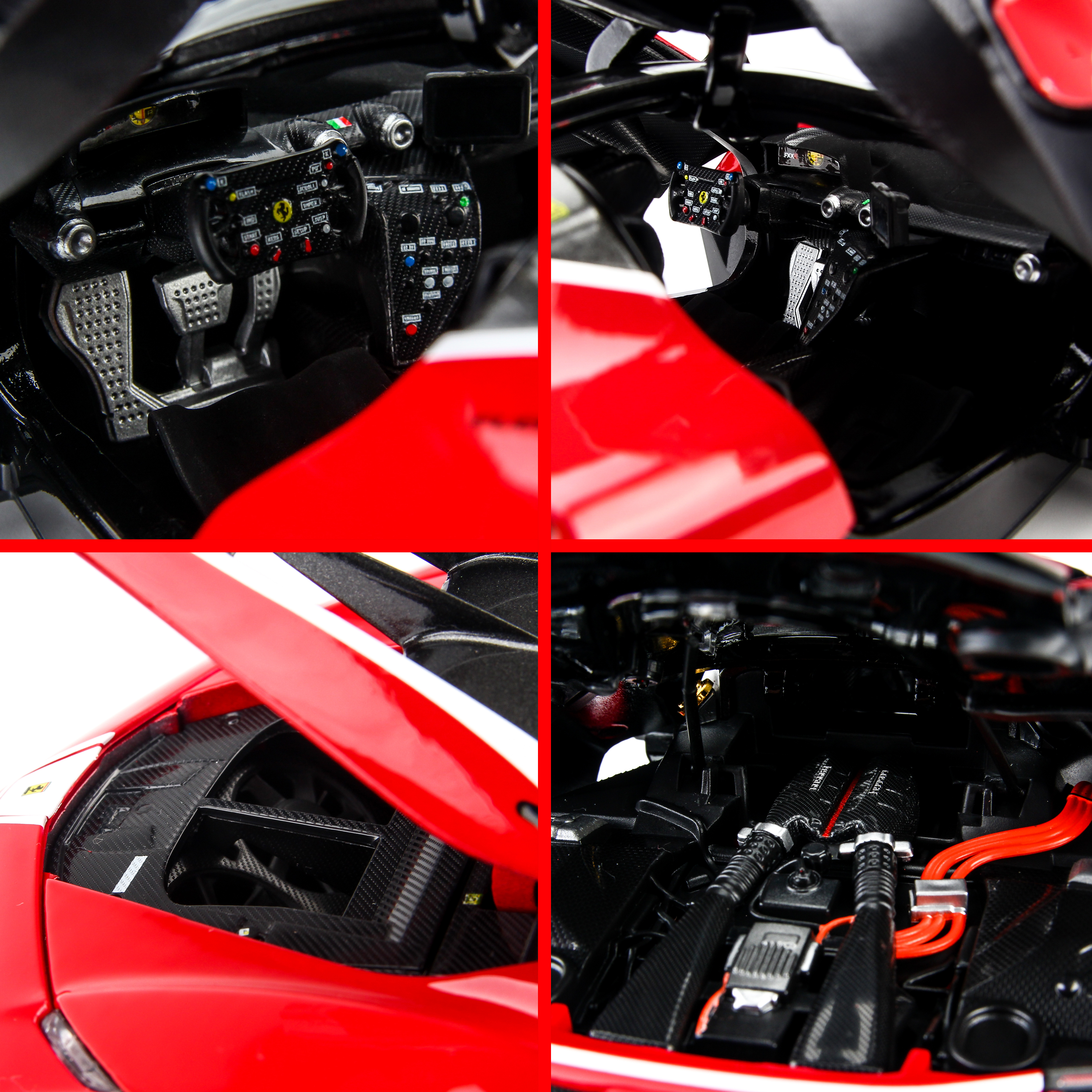 Mô hình xe Ferrari FXX K Evo 54 Signature 1:18 Bburago 18-16908