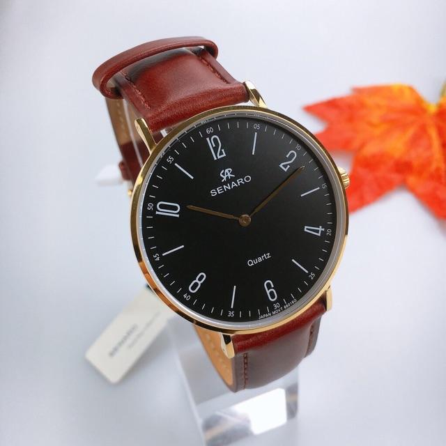 Đồng hồ nam SENARO Classic Every Time 66016GBZ thương hiệu Nhật Bản - LAMY WATCH