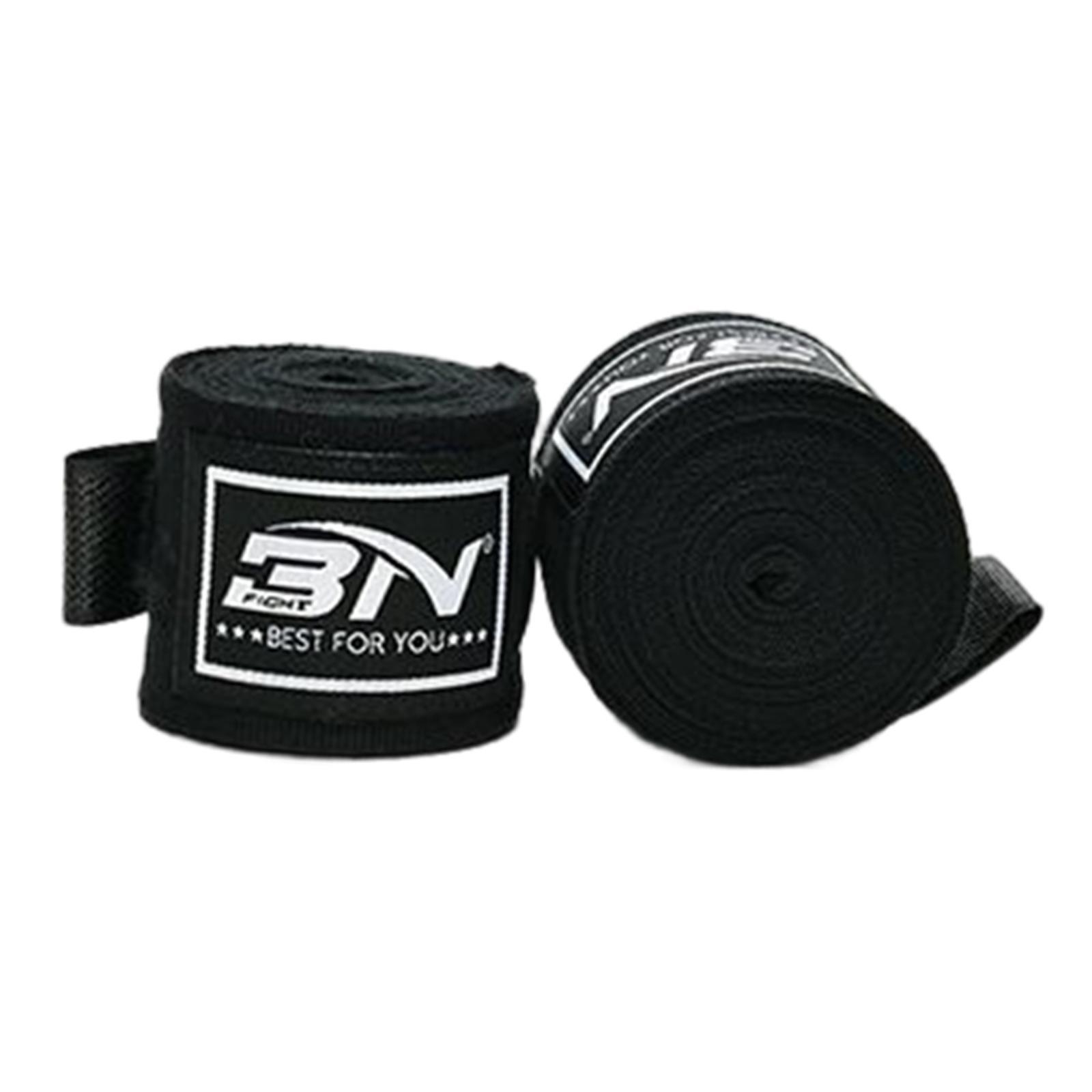 Boxing Hand Wrap Wrist Support Bandages Wrist Wrap for Boxing Adult Black