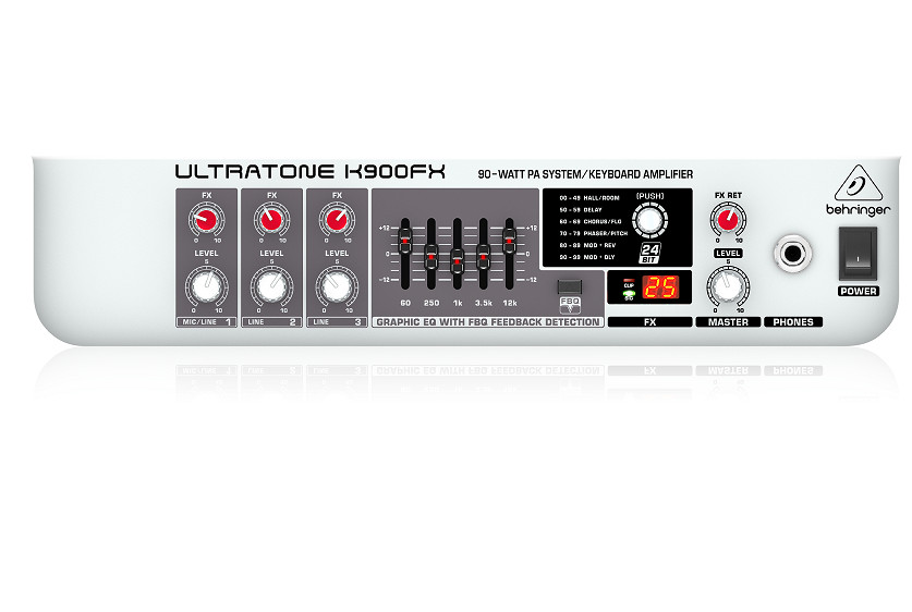 Behringer Ultratone K900FX - 90W 12&quot; Keyboard Amp-Hàng Chính Hãng