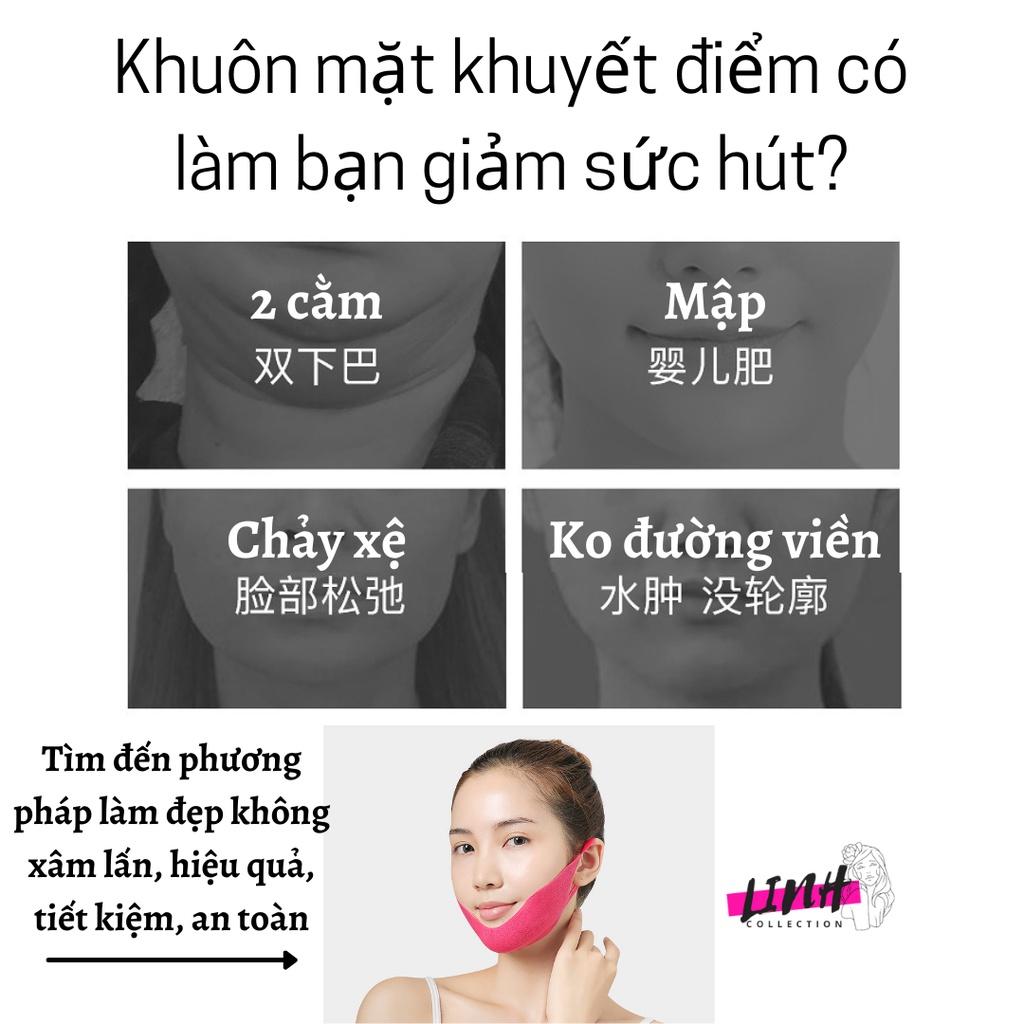 Combo 15 Mặt nạ nâng cơ Vline V Face Mask Firming, nâng cơ tạo cằm V-line 3D mẫu mới nhất