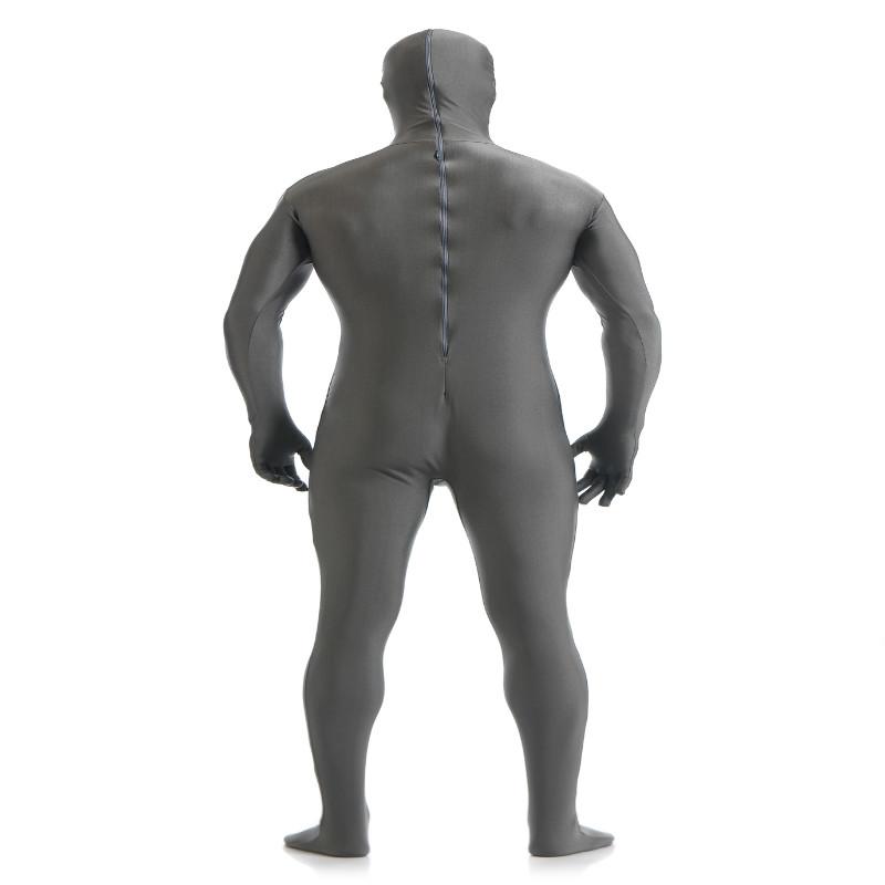 Wholesale Unisex Face Open Skin Tight Spandex Bodysuit Back Zipper Costume