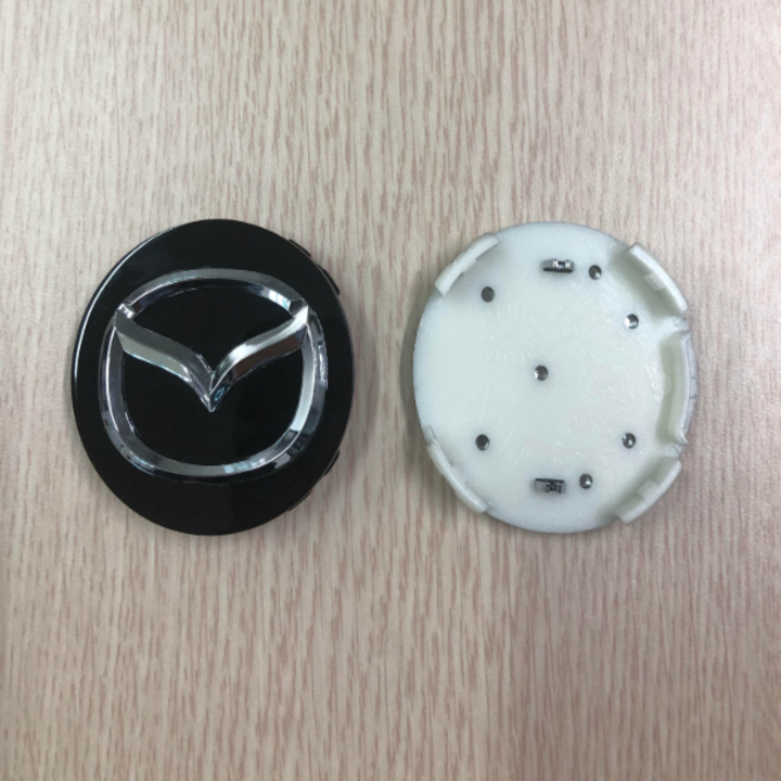 Logo chụp mâm, lazang bánh xe Mazda đường kính 57mm