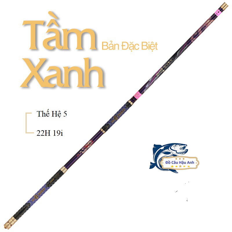 [Bảo Hành] Cần Câu Đài 20H Tầm Xanh Thế Hệ 5 Cần Câu Tay Săn Hàng Cao Cấp CC1-TH5