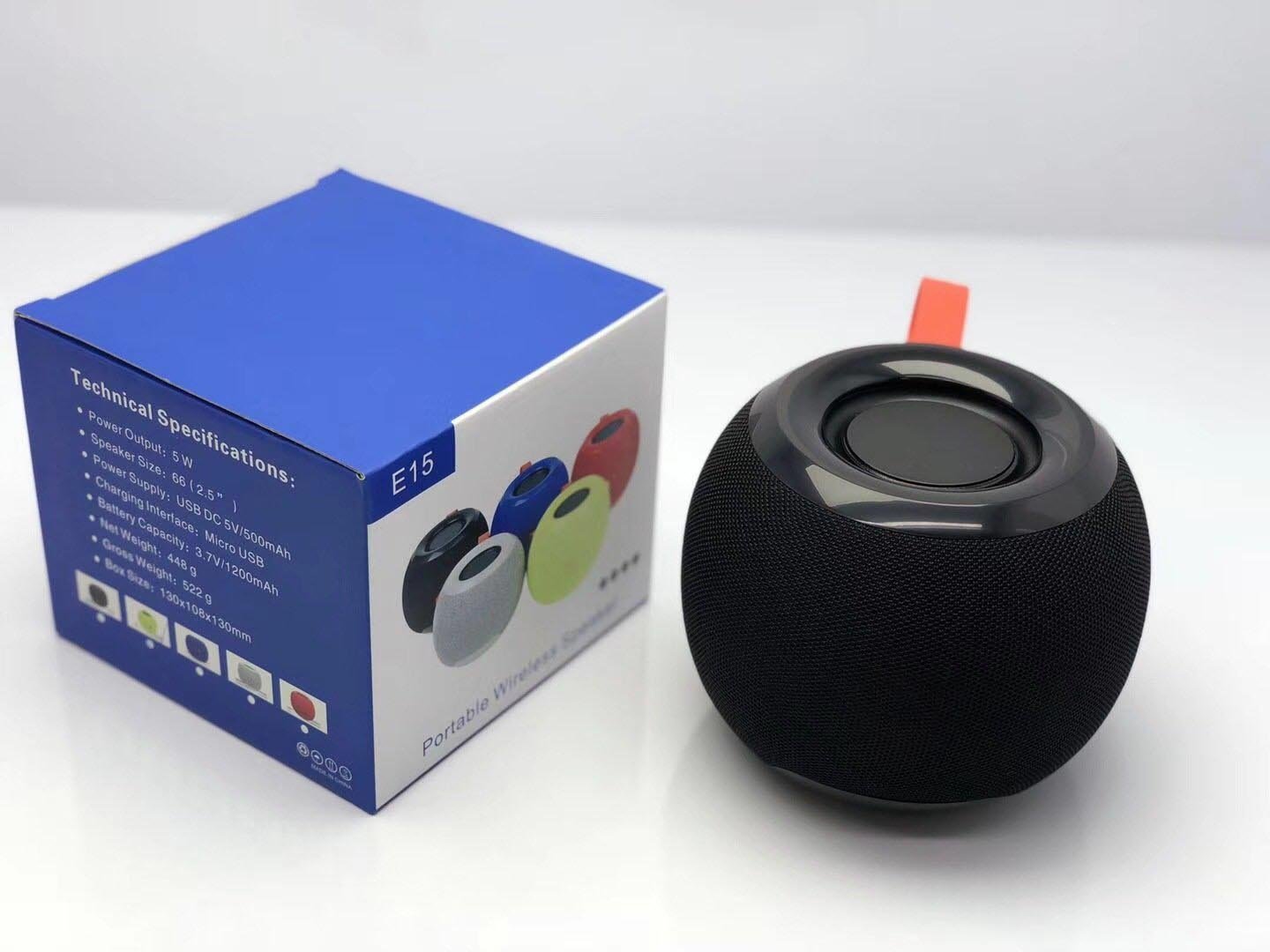 Loa Bluetooth mini Lanith E15B Tặng kèm dây sạc 3 đầu – Âm thanh trung thực, sống động - Hàng nhập khẩu - L0000E15B.CAP0001