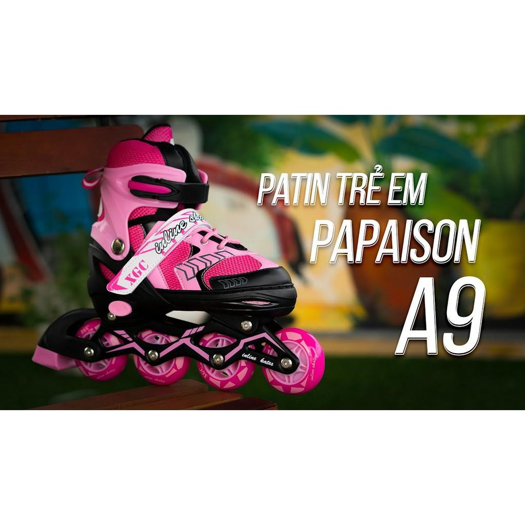 Giày trượt Patin Papaison A9 bánh có đèn sáng