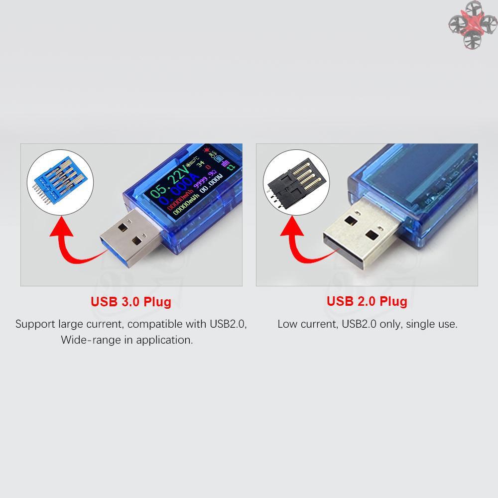 Thiết Bị Đo Dòng Điện Sạc Usb 3.0 Màn Hình Lcd Đa Chức Năng