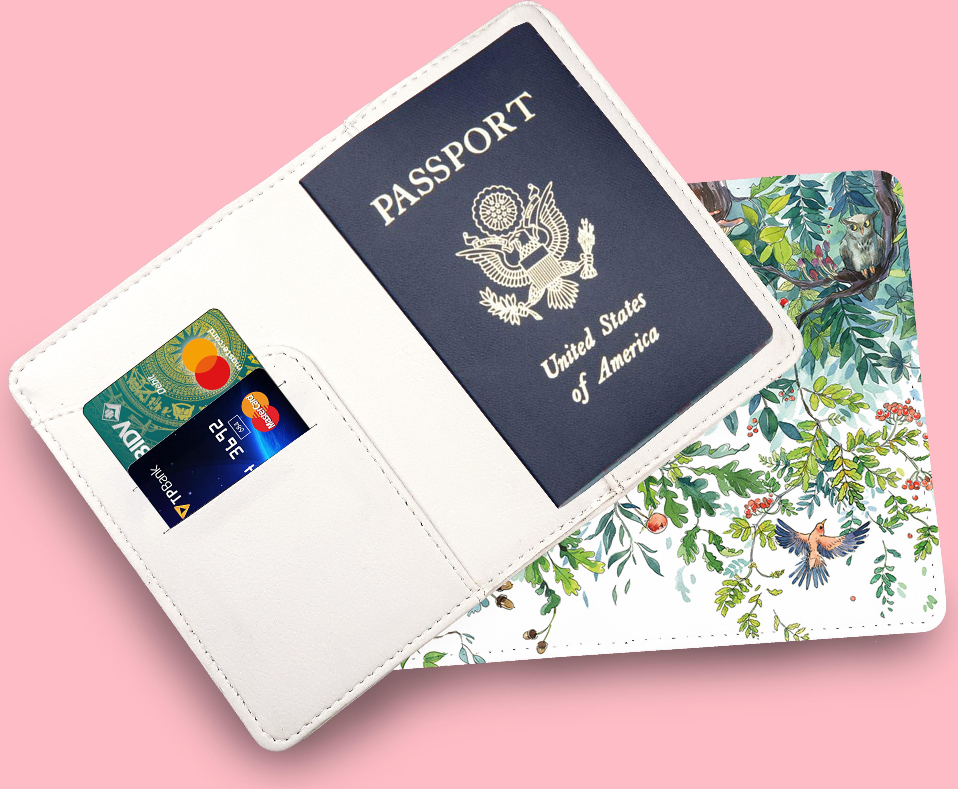 Bao Da Hộ Chiếu Và Thẻ Phụ Kiện Hoạ Tiết THIÊN NHIÊN - NATURE - Passport Cover Holder - Ví Passport Du Lịch Thời Trang Tiện Lợi - Đa Năng - PPT177