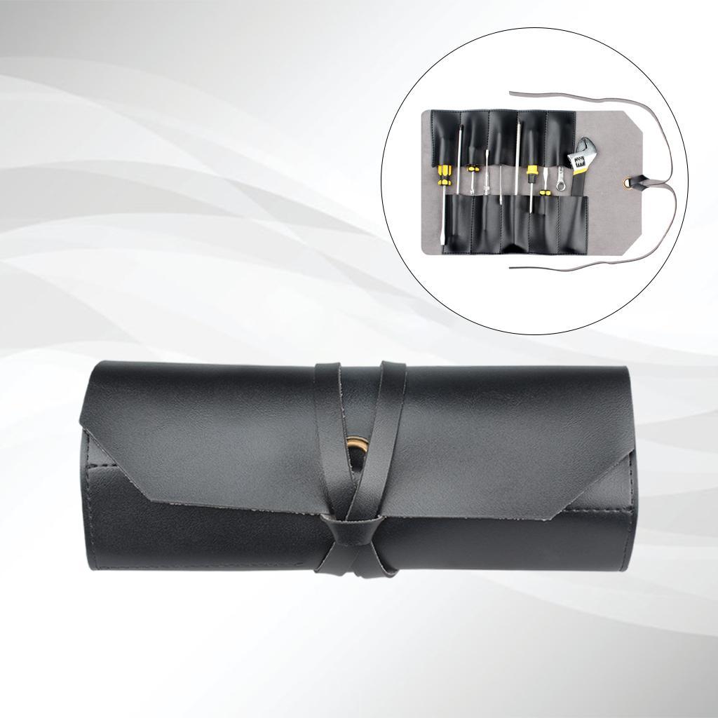 Hardware Tool Roll Plier Screwdriver Storage Case Pouch Bag Pocket