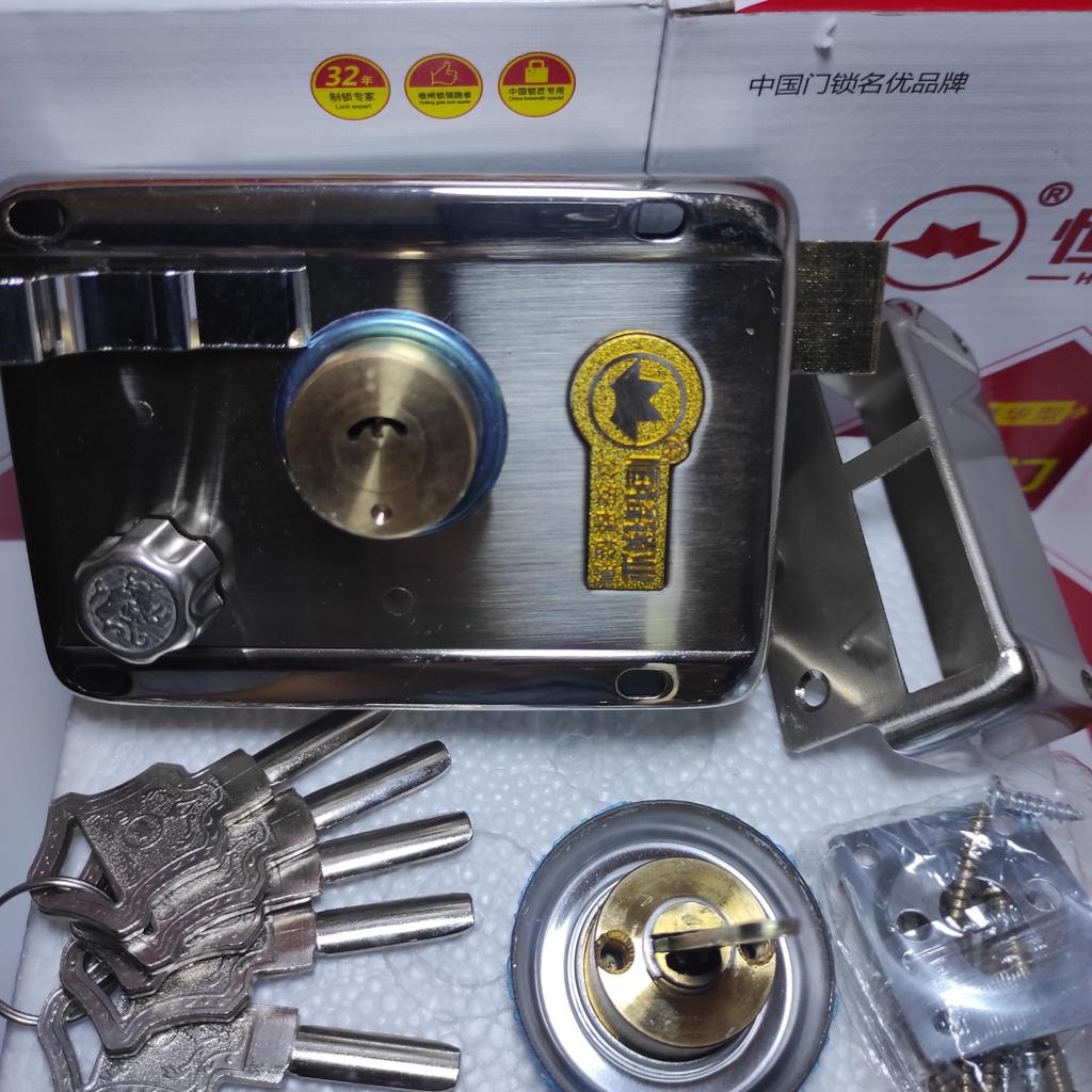Khoá cửa cổng HengFeng-Khoá cổng giá rẻ-khoá cửa cổng