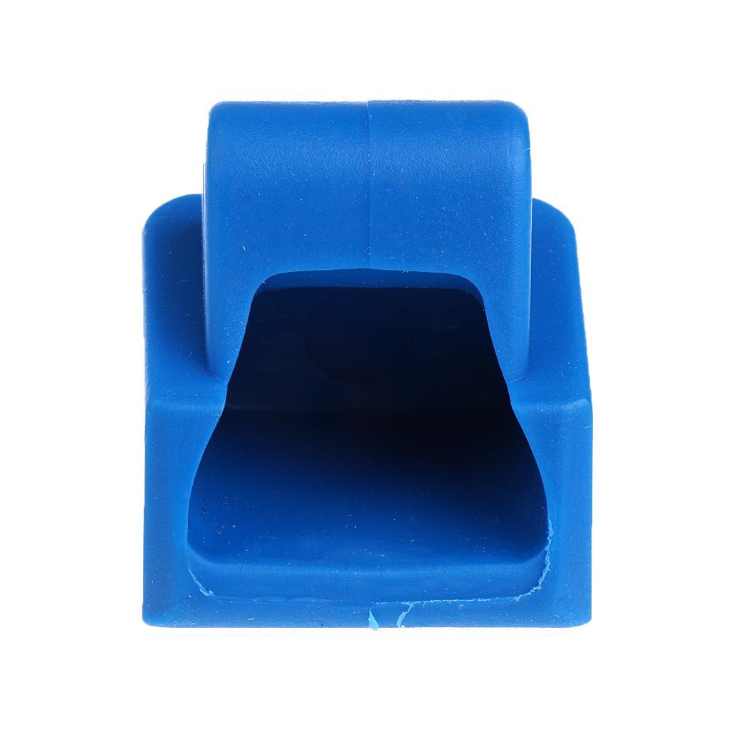 2xRoller Skate Toe Stops Inline Skate Brake Skating Shoes Accessories Blue