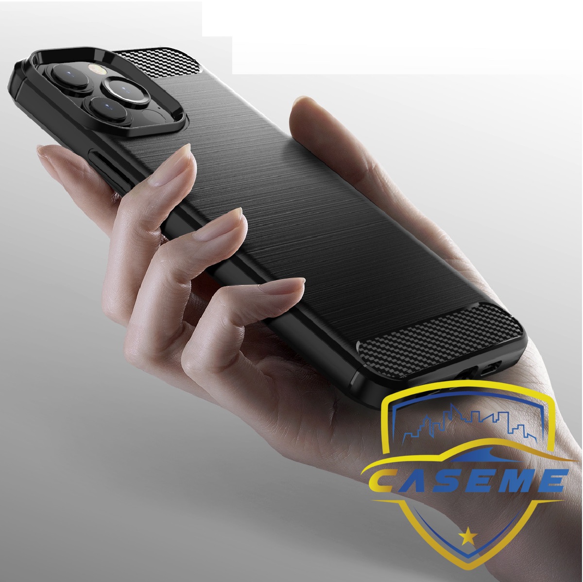 Ốp lưng Rugged Shield dành cho iPhone 13 Pro Max cao cấp chống sốc - Hàng Chính Hãng