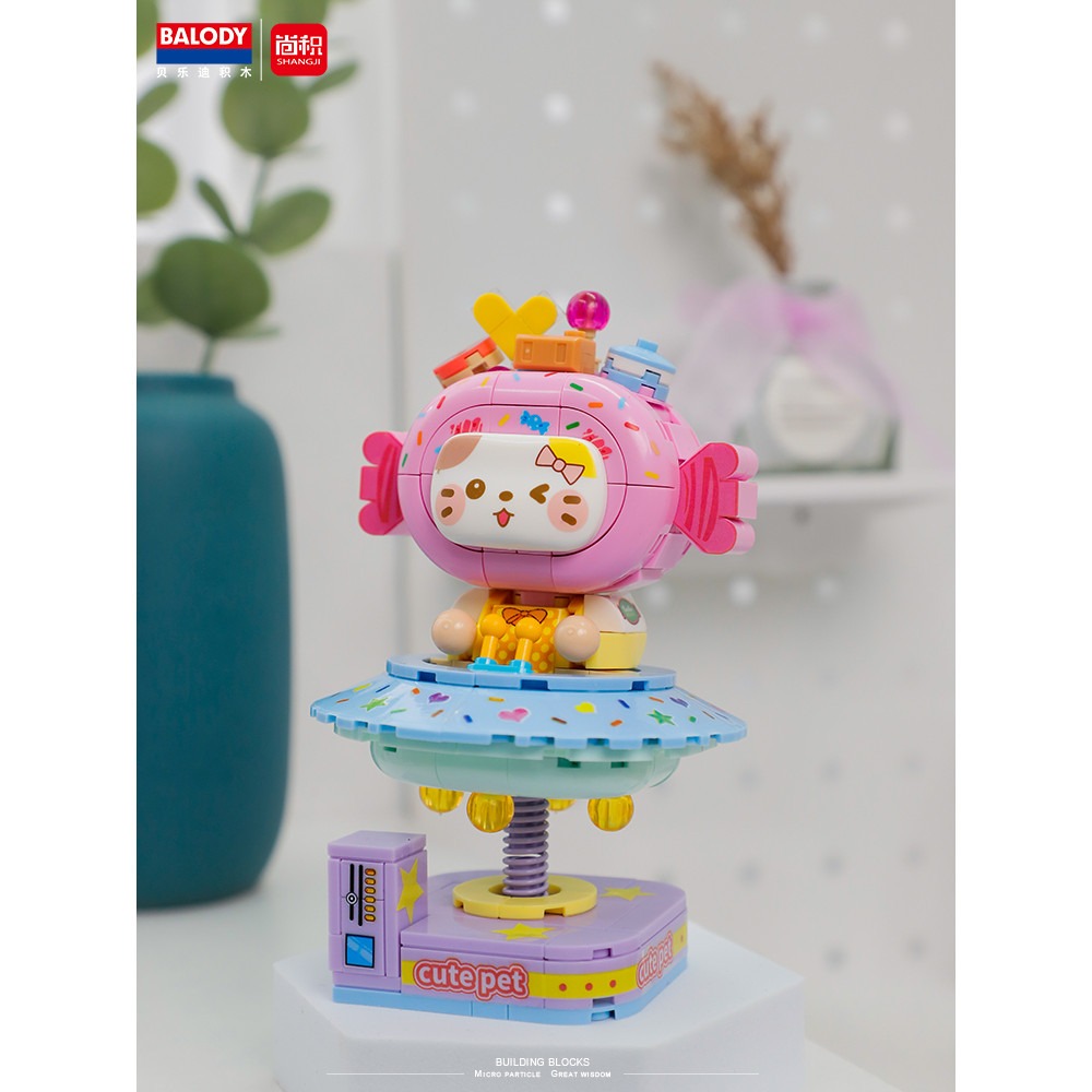 BALODY 21314 - Mô hình lắp ráp Shake Car 2 - Xe ô tô đồ chơi sáng tạo cho bé