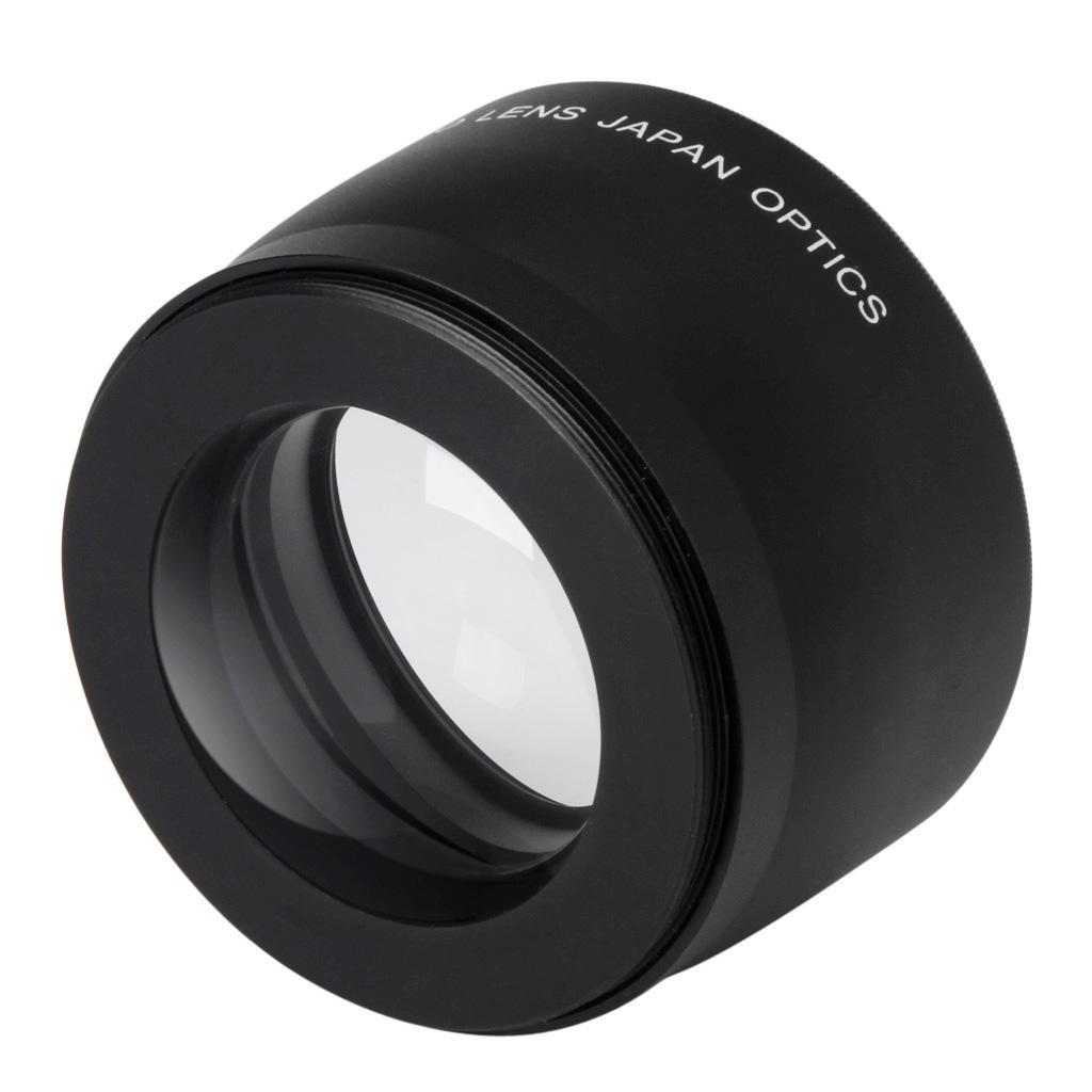 52mm 2X Telephoto Lens Teleconverter for      DSLR Camera