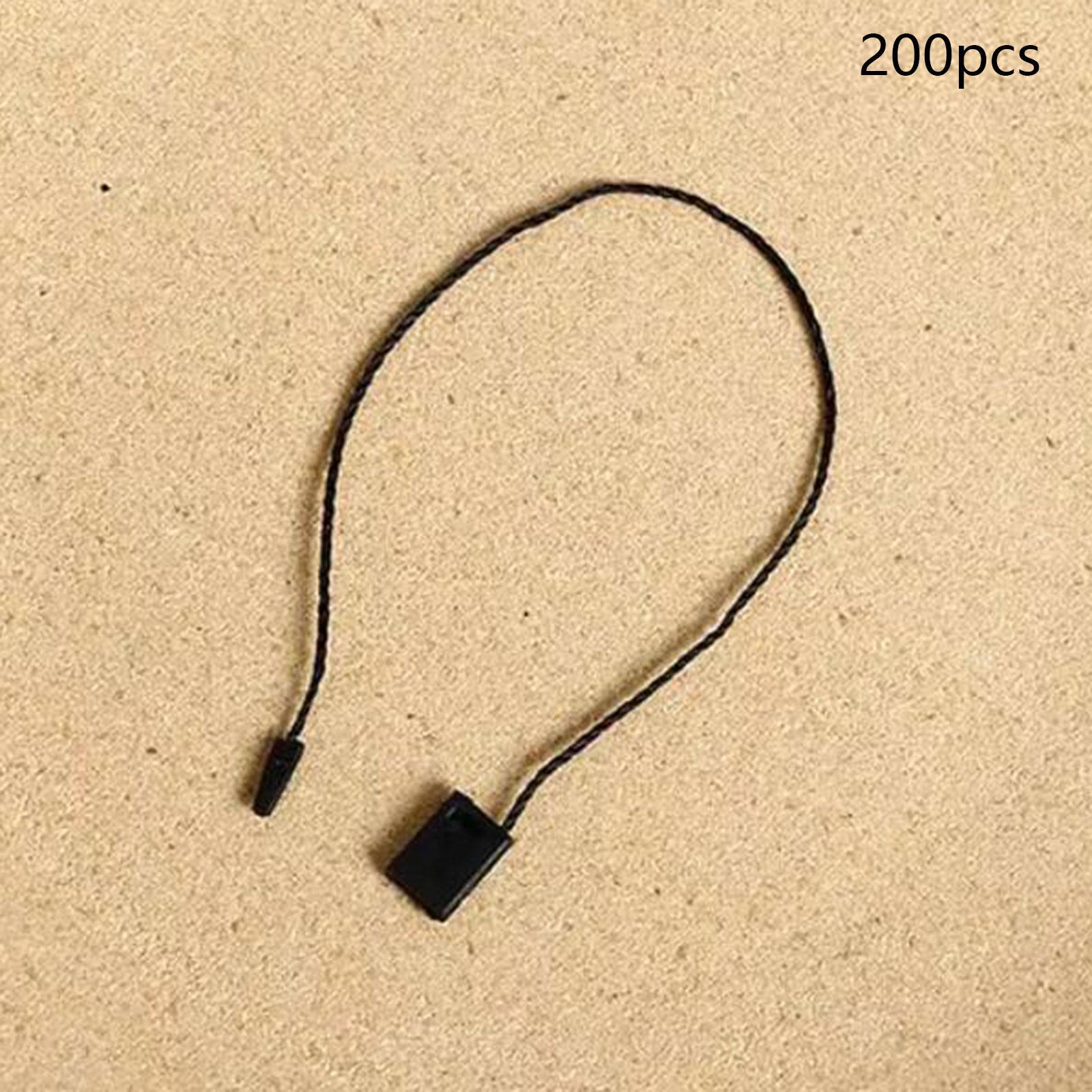 200Pcs Hang Tag Strings Portable Tag Hanging Ropes for Price Tag Belt Retail
