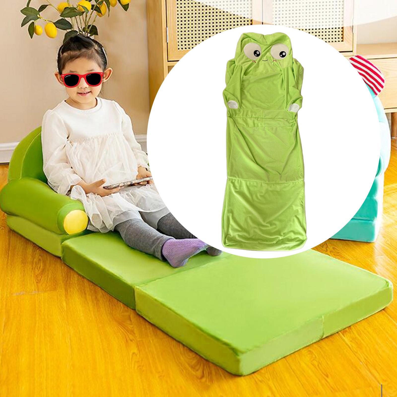 2Pieces Kids Sofa Cover Protector Armchair Slipcover